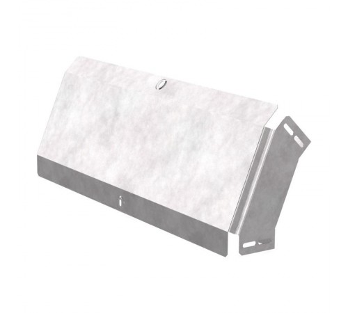 Угол вертикальный внешний 45 градусов с крышкой Стандарт 600х80   PR16.0581  Промрукав