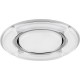 Светильник встраиваемый с белой LED подсветкой CD4039 потолочный GX53 без лампы, белый матовый, хром  40506  Feron