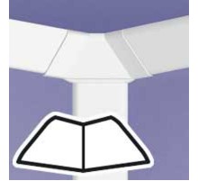 Угол внеш. 58 белый  032326  Legrand