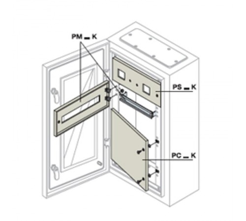 Комплект для мод.оборудования на 14 модулей для шкафов SR  PM1414K  ABB