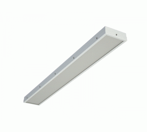 Светильник люминесцентный универсальный с БАП TL128 OL EM1 IP54 1197х297х50мм 33Вт без ламп, 1 ч. Лм IP54 опал  18856  TechnoLux