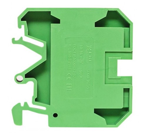 Колодка клеммная JXB-16/35 зеленая EKF PROxima  plc-jxb-16/35gn  EKF