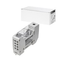 Клемма распределительная модульная на DIN-рейку КРМ-63 1П 63А (1х35мм/8х10мм)  SQ0823-0118  TDM