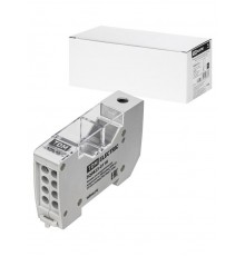 Клемма распределительная модульная на DIN-рейку КРМ-63 1П 63А (1х35мм/8х10мм)  SQ0823-0118  TDM