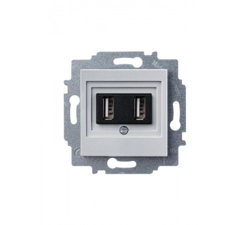 ABB Levit Серый USB зарядка 2-ая  5014H-A00040 16W  2CHH290040A6016  ABB