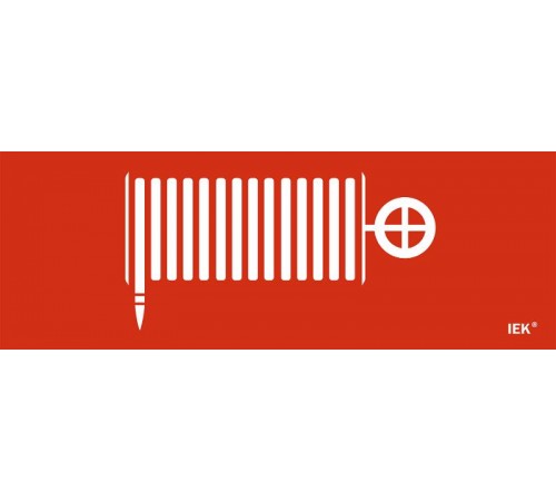 Этикетка самоклеящаяся 280х100мм "Пож. кран"  LPC10-1-28-10-PKRAN  IEK