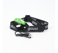 Фонарь налобный GFL406 5W 180lm Li-ion 500mAh LED 1/12/72  GF406  Gauss