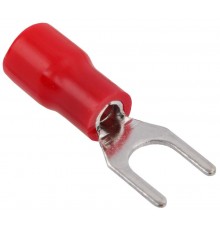 Наконечник НВИ 1,25-4 вилка 0,5-1,5мм (100шт/упак)  UNL10-D15-4-4-G  GENERICA