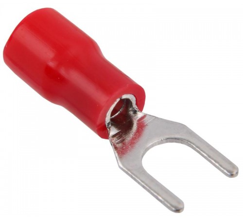 Наконечник НВИ 1,25-4 вилка 0,5-1,5мм (100шт/упак)  UNL10-D15-4-4-G  GENERICA