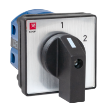 Переключатель кулачковый ПК-1-31 25А 1P "1-2" IP65  pk-1-31-25-65  EKF
