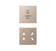 накладка бритвенной розетки SOA7522CHPL Jung
