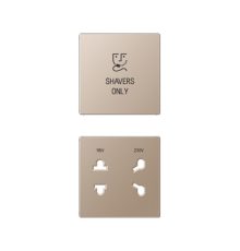 накладка бритвенной розетки SOA7522CHPL Jung