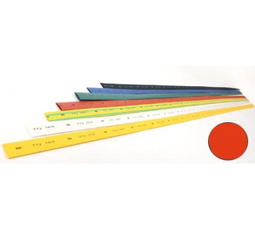 Термоусадочная трубка ТТУ нг-LS 1,5/0,75 красная 1 м  UDRS-D15-1-K04  IEK