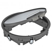 Лючок GESR7U (универсальный) 10xModul45 (полиамид,черный) (GESR7 10U 9011)  7405456  OBO Bettermann