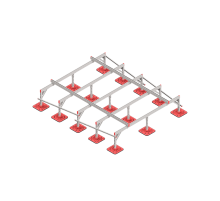 Опорная конструкция для установки оборудования TECHNORAPTOR FOOT 2500х3000 тип 3 HD  KM-TR-F-SSEI-2500-3000-3 HD  КМ - профиль