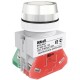 Выкл. кноп. ABLF 30 мм Цвет:БЕЛЫЙ 220В ВK-30   25041DEK  DEKraft