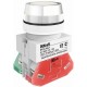 Выкл. кноп. ABLF 30 мм Цвет:БЕЛЫЙ 220В ВK-30   25041DEK  DEKraft