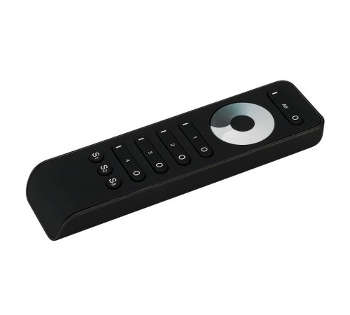 Пульт SMART-R33-DIM Black (4 зоны, 2.4G) (Arlight, IP20 Пластик, 5 лет)  025030  Arlight