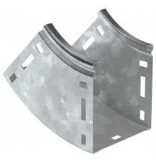 ESCA Поворот плавн. 45град тип В10 80х80мм HDZ  CPV51-0-45-080-080-HDZ  IEK