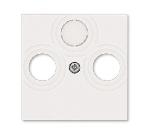ABB Levit Жемчуг / ледяной Накладка для розеток TV-R / TV-R-SAT Жемчуг  5011H-A00300 68  2CHH080300A4068  ABB