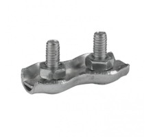 Зажим для троса двойной Duplex (2мм)  zdtd-2  EKF