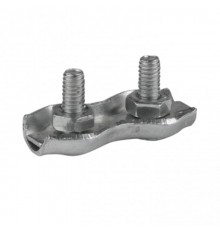 Зажим для троса двойной Duplex (2мм)  zdtd-2  EKF