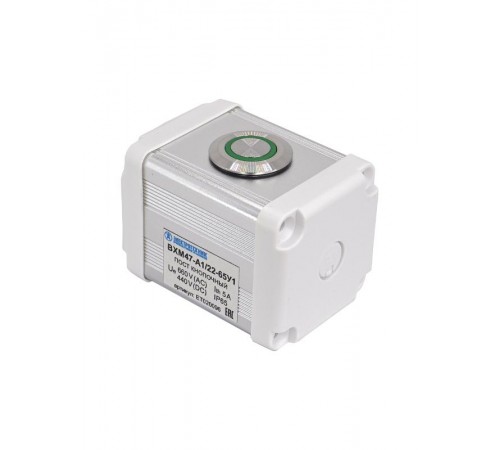 BXM47-A1/22-65У1 (1 зелёная цилиндрическая кнопка (1C1NO1NC)), пост управления  (ЭТ)   ET020096   Электротехник