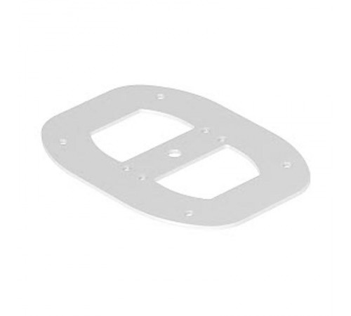 Напольная пластина для электромонтажной колонны (сталь,серебристо-белый) (ISSBPDM45WA)  6290348  OBO Bettermann