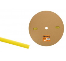 Термоусаживаемая трубка ТУТнг 12/6 желтая (100 м/ролл)   SQ0518-0023  TDM