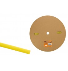 Термоусаживаемая трубка ТУТнг 12/6 желтая (100 м/ролл)   SQ0518-0023  TDM