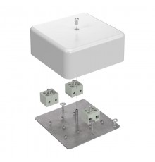 Коробка огнестойкая для кабель-канала 40-0470-FR6.0-6 Е15-Е120 103х103х45 IP42  6p, 6.0 мм.кв. 40-0470-FR6.0-6  Промрукав