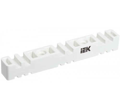 Изолятор шинный плоский ИШП 3P для шин 5 и 10 мм 270 мм  YIS40-3-270  IEK