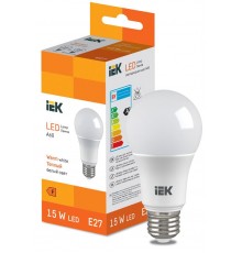 Лампа светодиодная Bulb A60 1500lm 3000K E27  LL-I-A60-15-230-30-E27  IEK