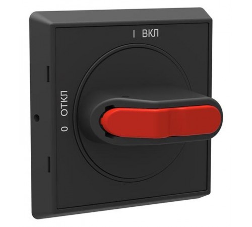 Ручка управления OHBS2AJE-RUH (черная) с символами на русском ОТ16..125F  1SCA108239R1001  ABB