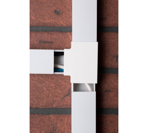 Угол T-образный (40х25) (4 шт) Plast EKF PROxima Белыйtchw-40-25x4EKF