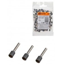 Наконечник-гильза Е2512 2,5мм2 с изолированным фланцем (100шт)  SQ0512-0021  TDM