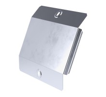 Крышка угла вертикального внешнего 45 градусов Стандарт INOX (AISI 316) 200  PR16.2952  Промрукав