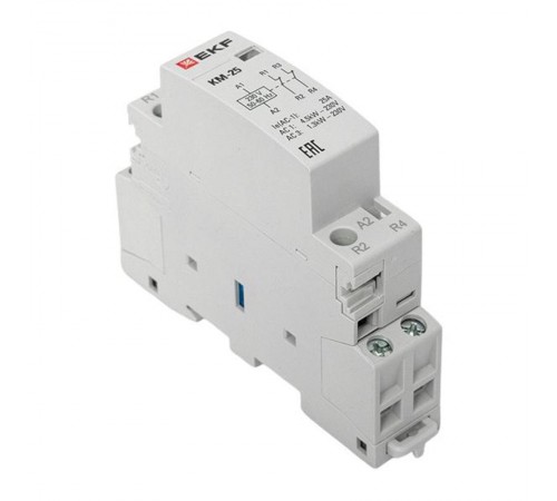 Контактор модульный КМ 25А 2NC (1 мод.) PROxima km-1-25-02  EKF