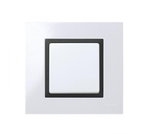 Simon 27 Вставка декоративная в рамку базовую с вырезом, S27 Play, графит  2700670-038  Simon
