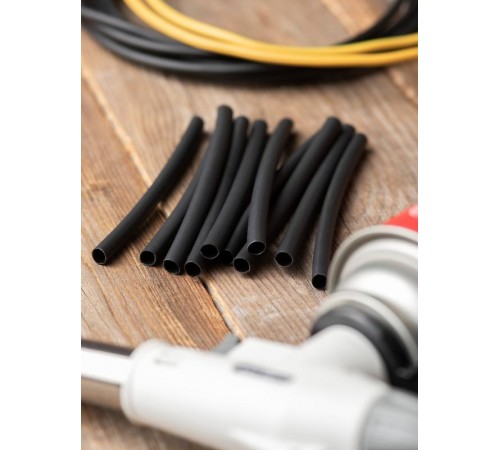 Термоусаживаемая трубка ТУТк с клеевым слоем нг 4.8/1.6 черная в отрезках по 1м EKF PROxima  tut-k4.8-b  EKF