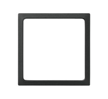 Simon 27 Вставка декоративная в рамку базовую с вырезом, S27 Play, графит  2700670-038  Simon
