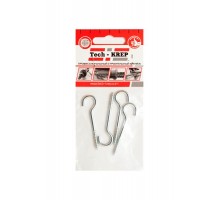 Шуруп-полукольцо 4,0х65 (4шт) - пакет  136361  Tech-KREP