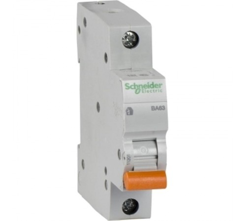 Выключатель автоматический  однополюсный ВА63 6А C 4,5кА  11201  Schneider Electric