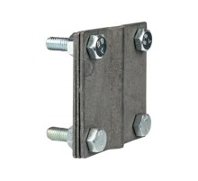 Зажим полоса 40 - прут 10 (3 пластины 70x70мм) HZ EKF PROxima lp-g3101EKF