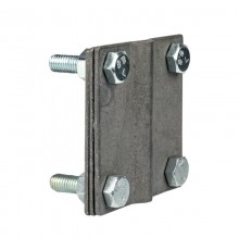 Зажим полоса 40 - прут 10 (3 пластины 70x70мм) HZ EKF PROxima lp-g3101EKF