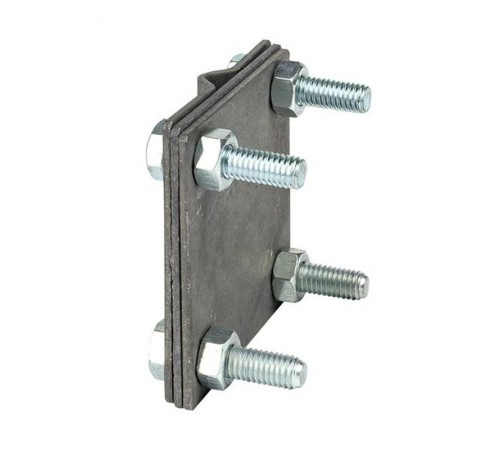 Зажим полоса 40 - прут 10 (3 пластины 70x70мм) HZ EKF PROxima lp-g3101EKF