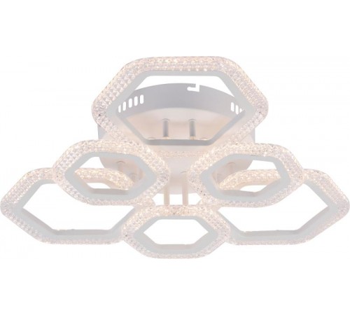 Светильник потолочный светодиодный  Nancy 6111-106 96 Вт LED 2800К - 6200К модерн с пультом  Б0060848  Rivoli