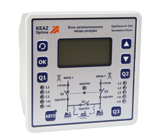 Блок автоматического ввода резерва OptiSave H-243-У3  281763  КЭАЗ