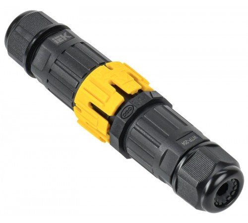 Коннектор кабельный герметичный WTP-204 3 PIN IP68  UWC30-I-020-3-68  IEK