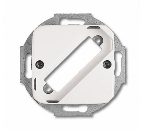 Плата центральная (накладка) для разъёмов D-Sub на 25-полюсов, серия Reflex SI, цвет альпийский белый  1724-0-0962   2CKA001724A0962  ABB